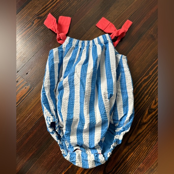 Tia CiBani Ruched Sac Romper - Picture 1 of 2